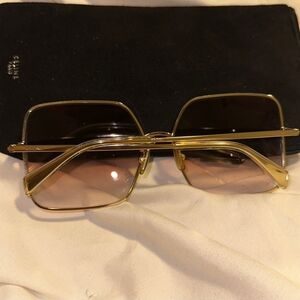 Celine Gold Sunglasses